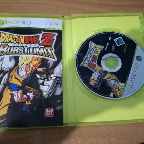 Dragonball Z BurstLimit Xbox 360 like new