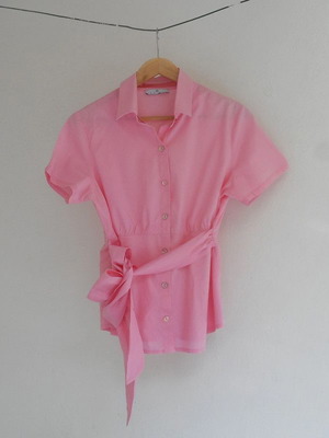 Pink Jupe shirt size M-L like new