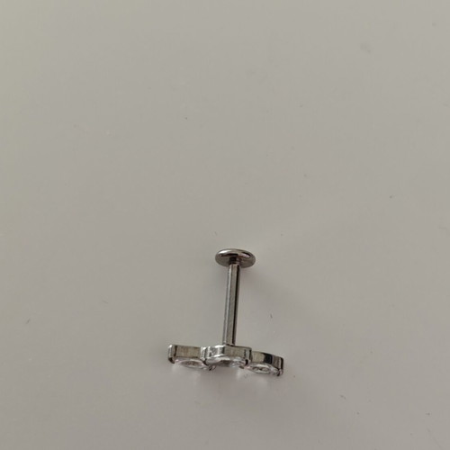 Titanium stud earring