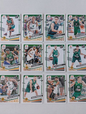 2023-24 Euroleague Donruss Panathinaikos lot all base cards like new