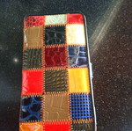 Leather large wallet