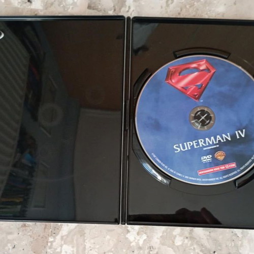 Superman IV The Quest For Peace DVD like new, Greek subtitles