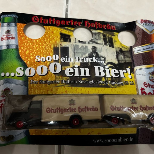 Collectible truck new, sealed, scale 1:87 HO
