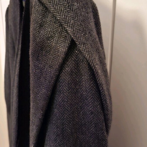 LAK jacket brown with gray like new