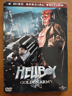 Hellboy 2 DVD Disc Special Edition μεταχειρισμένο σε μεταλλικό κουτί