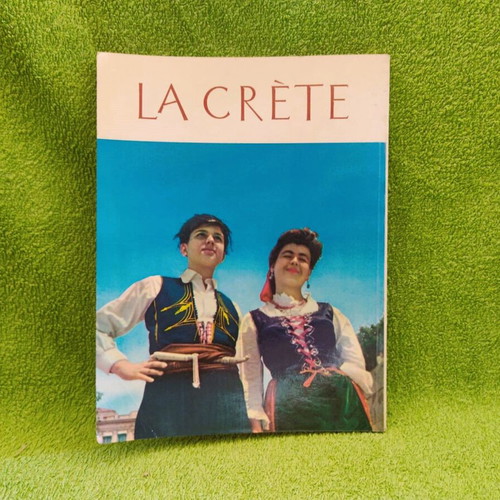 La Crète, Knossos - Phaistos book used, trilingual edition
