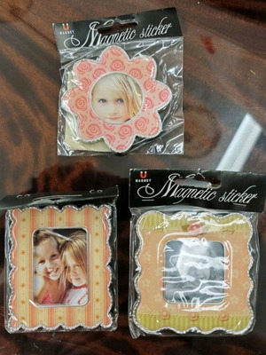 Magnetic photo frames brand new