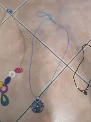 Χειροποίητα κολιέ μεταχειρισμένα σε boho και ethnic στυλ, σετ 3 τεμαχίων