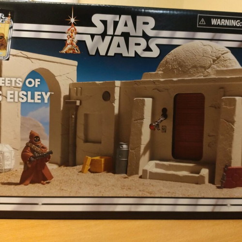 Star Wars Hasbro 3.75 Vintage Collection Streets of Mos Eisley playset Tatooine new