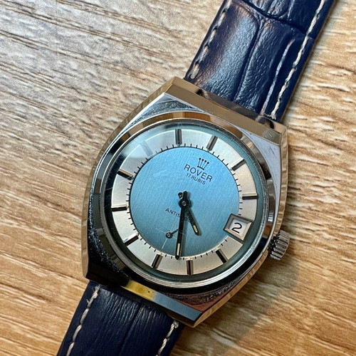 Rover vintage winding watch new with beautiful dial