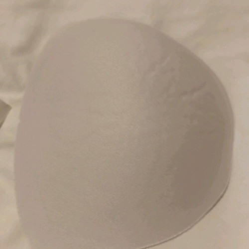 Fabric triangular fillers for bras, tops and swimsuits new, black and white