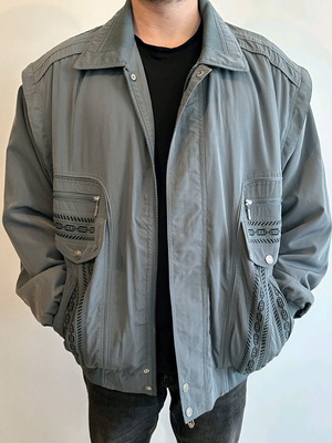 Pedeha Vintage Light Blue-Grey Jacket used, size L