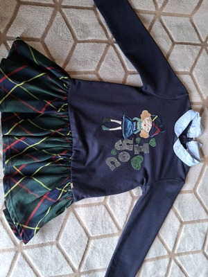 Χειμωνιάτικο φόρεμα Mayoral νούμερο 4 για κορίτσι σαν καινούργιο, μπλε σκούρο