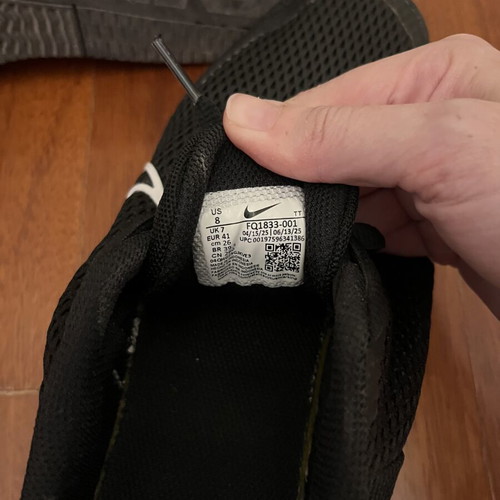 Nike Airmax Shoes like new, size 41, black and white