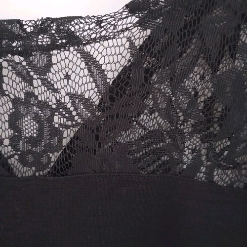 Black lace blouse Envy size M like new