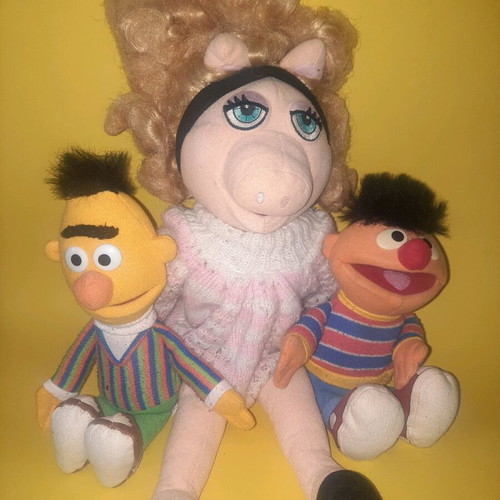 Sesame Street Bert and Ernie dolls used