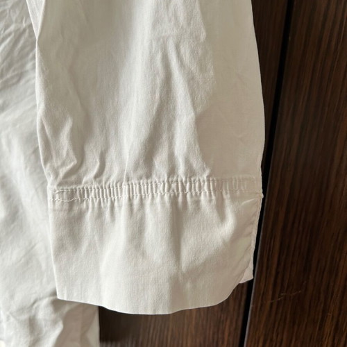 HARLEY-DAVIDSON, No, L, women's shirt, white elastic fabric, three-quarter sleeve.