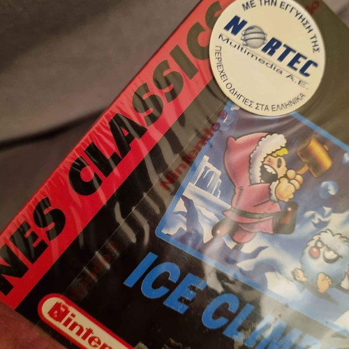 Ice Climber NES Classics GBA Nortec καινούργιο με Red strip Nintendo