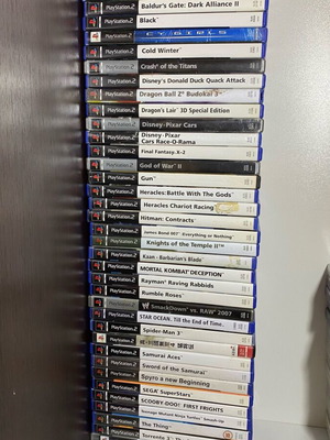 PlayStation 2 games used, pack of 30 titles