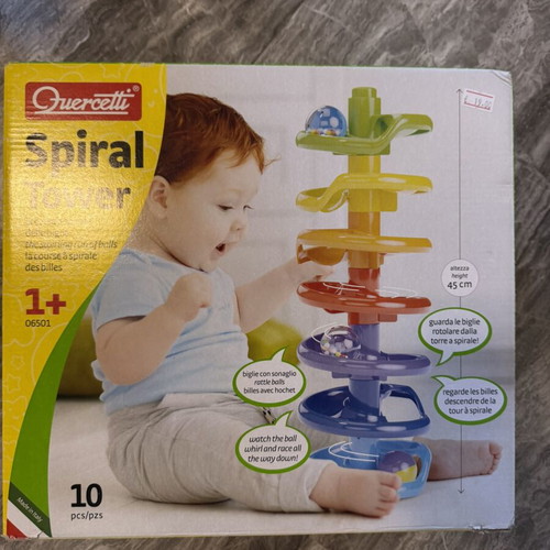 Montessori Spiral Tower for Small Children like new
