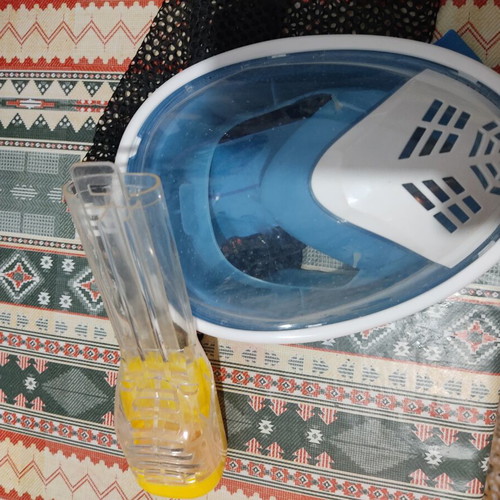 Scuba diving mask like new, face mask for sea
