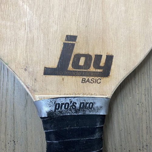 Joy Handmade Beach Rackets used with minor handle wear