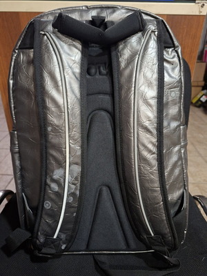 Polo backpack bag, grey silver