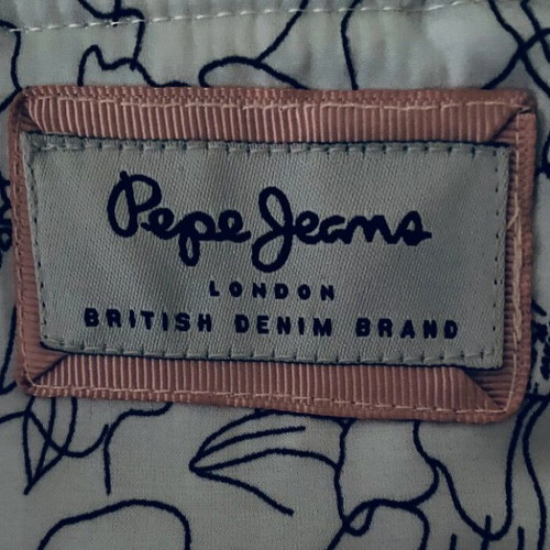 Pepe Jeans Bomber Jacket white-black floral, like new, size S