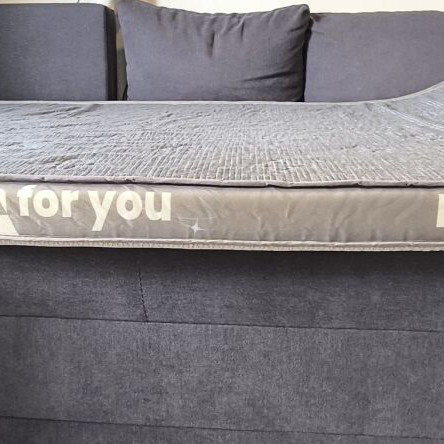 Memory Foam Mattress high resilience, 120x200 cm, height 10 cm, like new