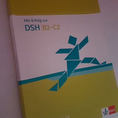 Mit Erfolg zur DSH B2-C2 German language learning book used without CD
