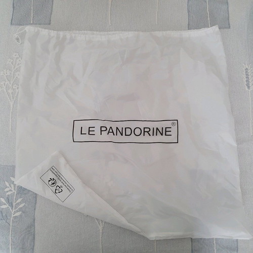 Τσάντα Le Pandorine ώμου καινούργια, τζιν με ταμπά λεπτομέρειες