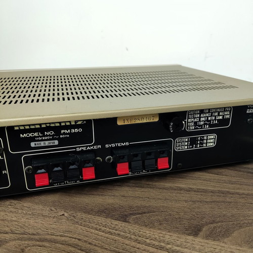 Marantz PM-350 Vintage Stereo Integrated Amplifier 38W/ch with LED Meters & Phono Stage