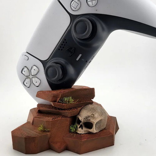 PS5 controller stand rock-shaped made to order