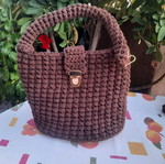 Handmade knitted bag new