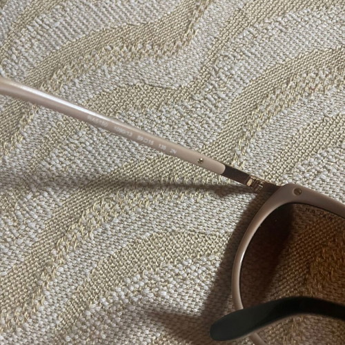 Ralph Lauren sunglasses used, authentic cream acetate
