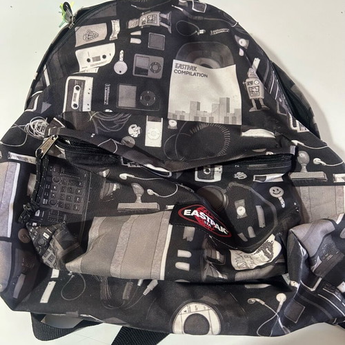 Eastpak backpack like new, black and white