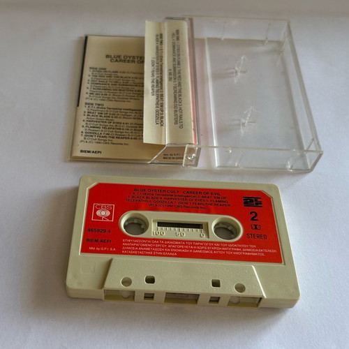 Blue Oyster Cult Career Of Evil (The Metal Years) cassette used