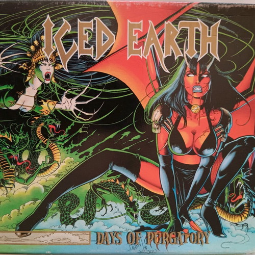Iced Earth Days of Purgatory 2 CD digipack used metal