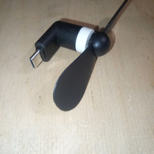 Mini fan with type-c port new