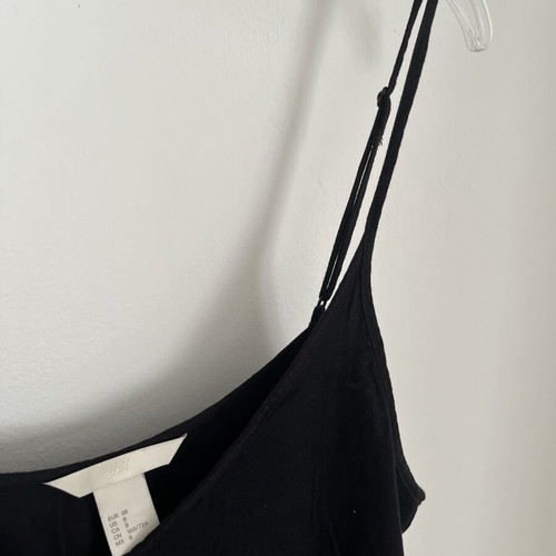 H&M black romper like new, size M