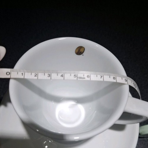 Nescafé Gold porcelain cup and saucer set new