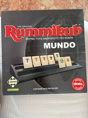 Rummikub Mundo board game like new