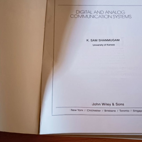 Digital and Analog Communication Systems used