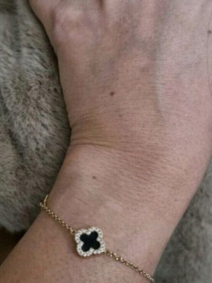Bracelet Al oro Van Cleef 14k gold chain like new with stamps