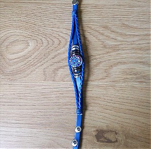 Blue bracelet 23 cm