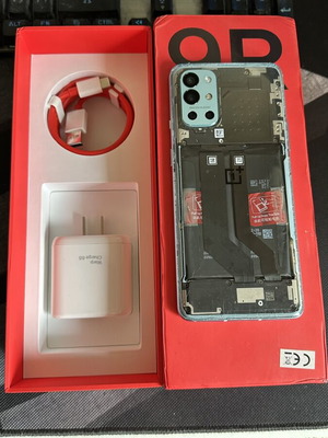 OnePlus 9R Custom Transparent Edition μεταχειρισμένο, 128GB, τιρκουάζ
