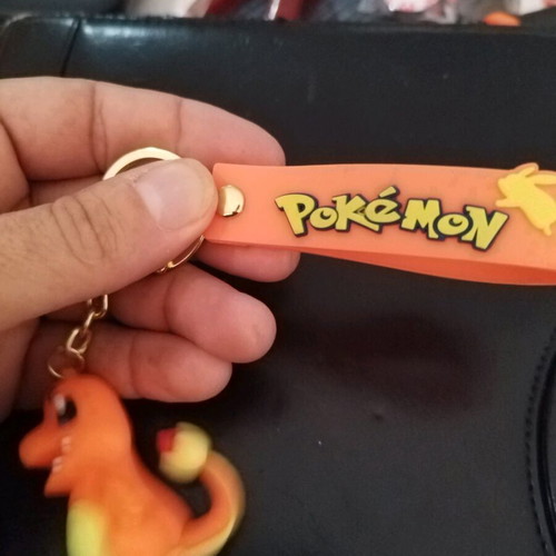 Pokemon Charmander keychain new, multicolored