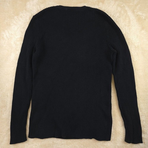 DKNY Jeans knit sweater used, black, size S