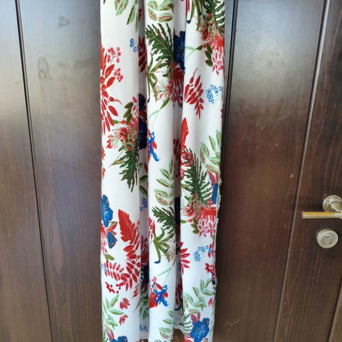 J.Stars floral maxi dress used, viscose, size S/M