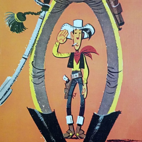 Lucky Luke comics used, pack of 7
